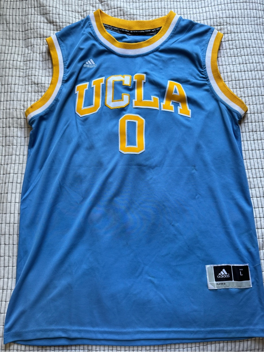 Adidas Vintage Russel Westbrook UCLA Basketball Jersey